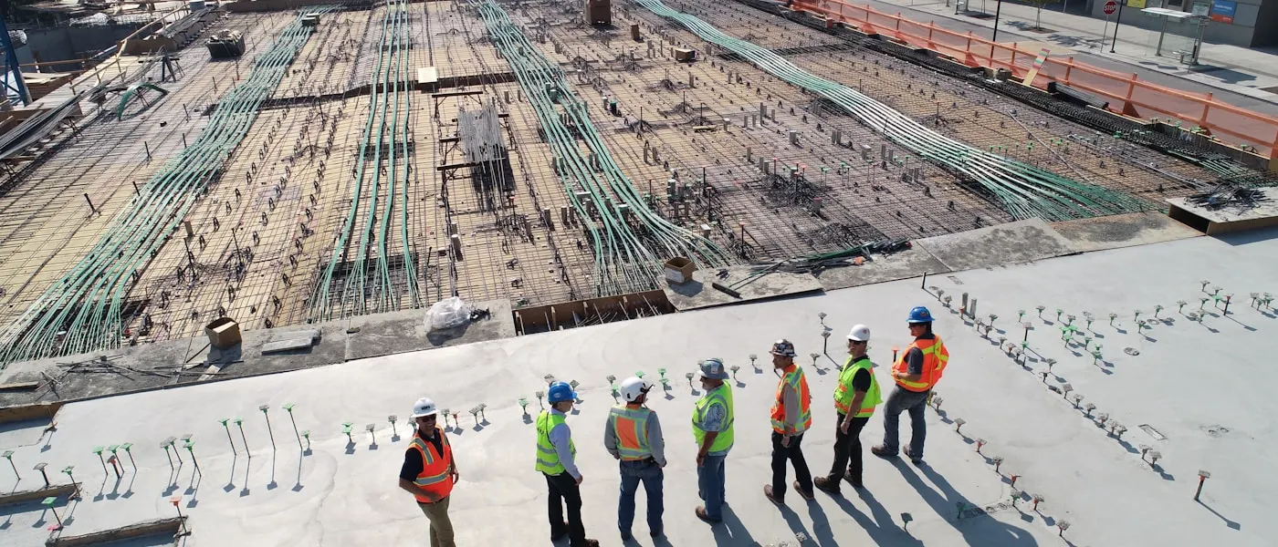 Australian building and construction site